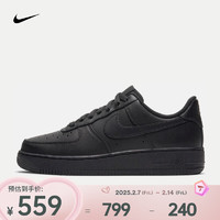 NIKE 耐克 Air Force 1 '07 女款运动鞋 DD8959-001