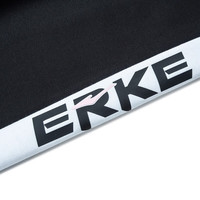 鸿星尔克(ERKE)儿童裤子男童秋季长裤舒适亲肤儿童运动裤女童针织裤 正黑/梦幻粉-女童 160