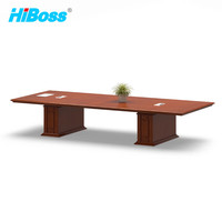 HiBoss JHHY38油漆会议桌中式长桌3米会议办公台300*128*76cm