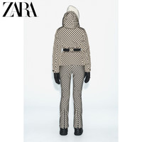 ZARA新款 女装 滑雪系列RECCO技术保暖简约羽绒服 8073078 印花 XS (160/80A)