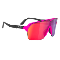RUDY PROJECT骑行眼镜男女运动太阳镜跑步打球墨镜护目镜送SPINSHIELD AIR 炭黑/粉/多层镀膜红（加镜盒）