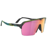 Rudy Project 骑行眼镜男女运动太阳镜跑步打球墨镜护目镜送SPINSHIELD AIR 平光白/多层镀膜绿（加镜盒）