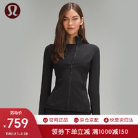 LULULEMON经典修身飞行员夹克外套 显瘦 Define Jacket Luon 黑色