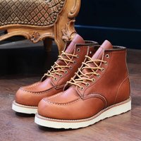 RED WING 红翼 ClassicMoc经典时尚莫克趾高帮工装靴875D