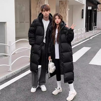 中戏羽绒服男女过膝长款加厚2024年新冬明星同款时尚保暖外套