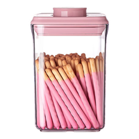 安扣（ANKOU）密封罐食品级零食杂粮收纳盒大容量冰箱食物保鲜盒密封盒收纳罐子