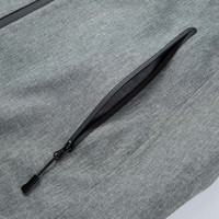 奥索卡 OZARK GEAR户外单层冲锋衣男女同款 春秋季Xseam防风防泼水外套1312160 灰色-401 190