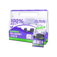 森方向 100%nfc桑葚汁 180ml*10袋*1箱