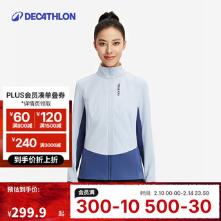 迪卡侬 DECATHLON 骑行服女款自行车公路车秋冬季长袖专业防风外套5224501