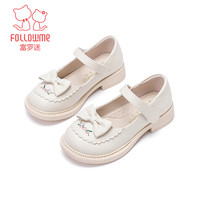 富罗迷女童公主鞋儿童鞋子2024春秋小女孩软底演出玛丽珍皮鞋