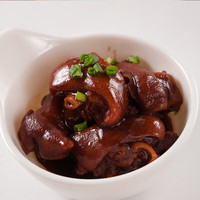 嫩个前蹄生猪蹄带蹄筋猪手猪脚新鲜只整只猪蹄适合卤煮 8只装