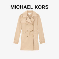 迈克·科尔斯 MICHAEL KORS 奥莱 MK 女士中长款风衣外套