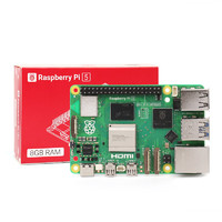 树莓派 Raspberry Pi 5 官方原装开发板5代主板LINUX套件电脑AI编程 4G主板