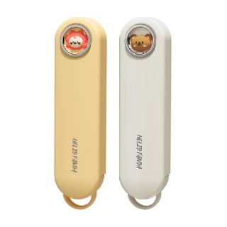 沃德百惠 食品级卡通餐具收纳盒子外带旅行上班筷子盒带饭