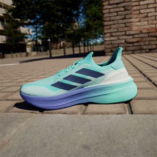 阿迪达斯 （adidas）男女同款公路跑鞋 ULTRABOOST 5X 缓震透气轻便回弹稳定运动鞋 蓝绿色/IH3113 标准36/UK3.5