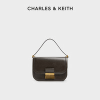 CHARLES & KEITH CHARLES&KEITH女包CK2-80782444金属扣翻盖豆腐包