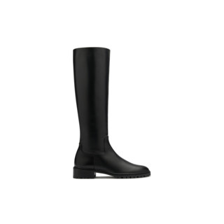 STUART WEITZMAN SW CITY ZIP KNEE-HIGH BOOT 秋冬圆头及膝靴长筒靴骑士靴女