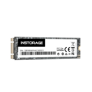 智随享 INSTORAGE SSD固态硬盘 M.2接口SATA协议 读速530MB/S S200系列 240G（散片）