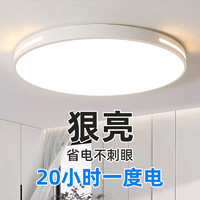 芳梵美2024年led吸顶灯房间卧室灯客厅灯大厅现代简约大气中山灯具 Φ40cm-白光36W