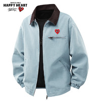 查尔斯桃心 CHARLES JANG'S HAPPY HEART 美式复古卡哈特夹克男2025春秋季底特律帆布工装外套