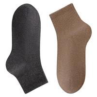 袜子男款春秋季短袜纯棉抗菌运动防臭吸汗青少年夏薄款男士中筒袜