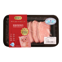 猪福侬新鲜猪大排猪排冷鲜大排猪排片400g冷鲜生态无抗源头直发 新鲜无抗猪大排400g