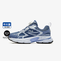 FILA 男中大童（33-40）跑步鞋男童轻便复古运动跑鞋