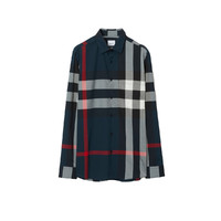 BURBERRY 博柏利 经典格纹时尚百搭男式衬衫冬季内搭衬衫