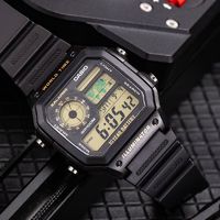 百亿补贴：CASIO 卡西欧 男士手表时尚运动户外多功能照明AE-1200