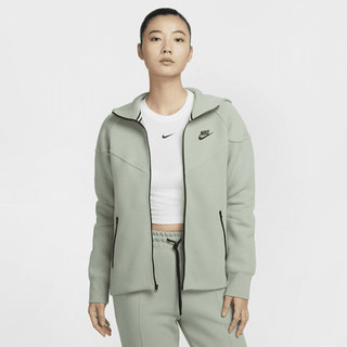 NIKE 耐克 Sportswear Tech Fleece Windrunner 风行者系列 女子全长拉链开襟连帽衫 FB8339-370