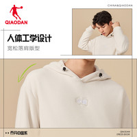 乔丹卫衣卫裤男冬款男子宽松舒适运动上衣针织套头衫平口卫衣裤Q 烟雨紫XKL22231356 2XL