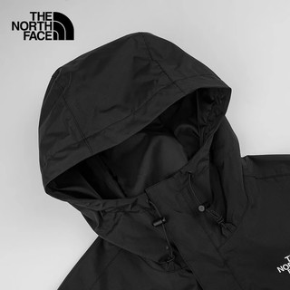 The North Face25春夏北面冲锋衣男款户外防水透气单层经典款冲锋衣夹克8BA8 黑色7QOH XXXL