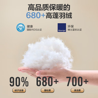 波司登（BOSIDENG）秋冬轻薄羽绒服男款90绒时尚休闲百搭居家保暖外套B40131009 浅瓷米7463 4XL 200/116A