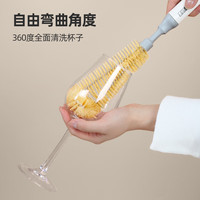 好媳妇杯刷长柄刷杯子保温杯无死角缝隙清洁刷有效去渍不掉毛 PET杯刷【2个装】
