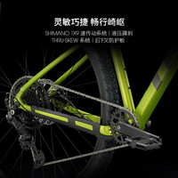 崔克（TREK）山地车 MARLIN 5 轻量化油压碟刹内走线越野山地自行车到家 荧光绿色+脚撑套餐 S（身高155-165CM） 9速