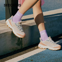 斯凯奇（SKECHERS）女鞋春季奶茶熊莫兰迪熊猫鞋厚底增高老爹百搭休闲运动鞋149238 玫瑰红色/ROS 39.5