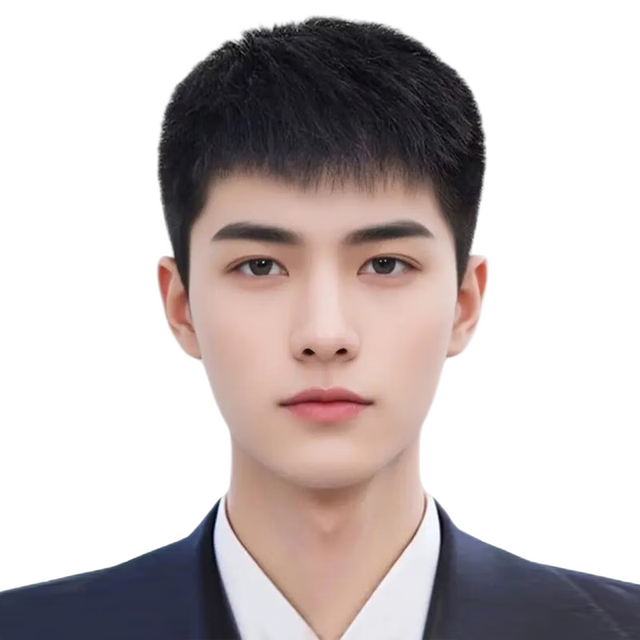 移动端、京东百亿补贴：佰丝堂 BESTUNG 男士假发自然全头套真人发丝男假发套100%全真发假发男生微分碎盖 真发  短发 可调节