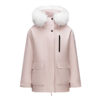 森马（Semir）防护外套|中国国家地理系列羽绒服女中长款2024宽松109724113021