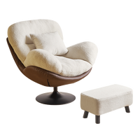 家逸懒人沙发旋转蛋壳椅可旋转摇摇椅躺椅家用可睡觉阳台单人沙发