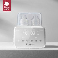 babycare奶瓶紫外消毒器带烘干二合一 无汞灯珠宝宝餐具玩具家用消毒器柜 豪华套装 20L 紫外线消毒 调奶温奶