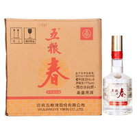 五粮液五粮春浓香型白酒 纯粮固态酒 婚宴用酒 自饮 45度 500mL 6瓶 五粮春二代品鉴光瓶