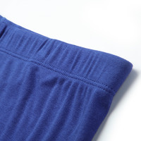 爱慕先生保暖内衣男士秋裤红色保暖本命年秋冬薄款莫代尔长裤秋裤NS73M81 蓝紫色 XL (175)