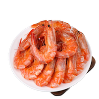 海鲜颂虾干即食烤虾干大对干虾烤海虾干海产干货零食白虾干海鲜风干虾 虾干XXXL250g+大号九节虾干250g
