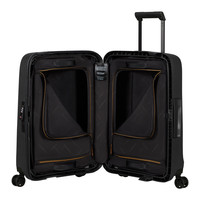 新秀丽(Samsonite)行李箱 ESSENS系列拉杆箱 环保材质男女通用飞机轮旅行箱KM0 石墨黑 28英寸