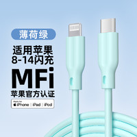 星系源 MFi认证 Type-C转Lightning 3A 数据线1米