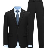 HLA海澜之家西服套装男春季25两件套婚礼西服套装男 L 175/96B(48B) L138~150斤