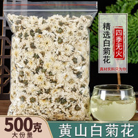 楠胜堂正宗白菊花茶500克杭白菊中药材白菊花搭枸杞决明子金银花无硫新货 白菊花250克