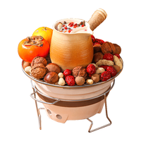 陈一凡 围炉煮茶套装 茶叶花茶红白乌龙茶 罐罐茶煮茶炉壶器具 25g*10包