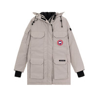 CANADA GOOSE 秋冬Expedition系列派克中长款防水防风女式羽绒服