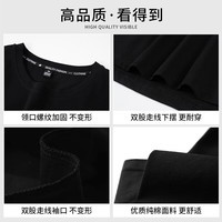 查尔斯桃心短袖t恤女春夏季2025韩系宽松纯棉内搭半袖落肩百搭上衣 沉静灰 G桃心_K S